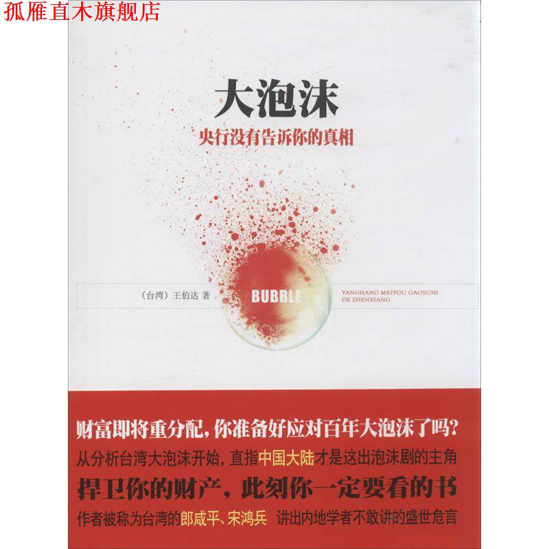 【正版书】 大泡沫 (台湾)王伯达　著 南方出版社