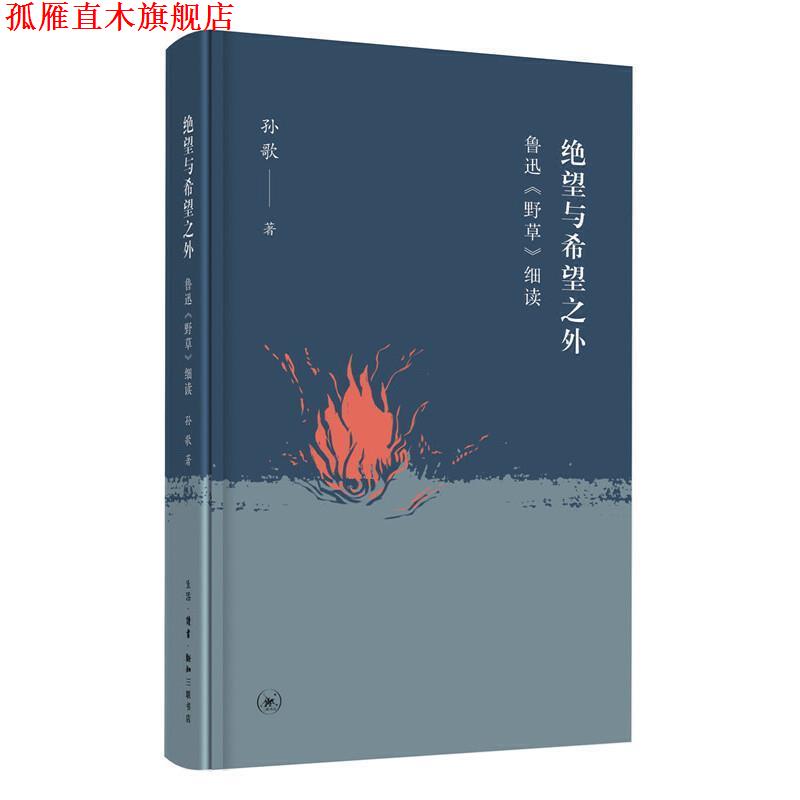 【正版书】 绝望与希望之外：鲁迅《野草》细读 孙歌 生活·读书·新知三联书店