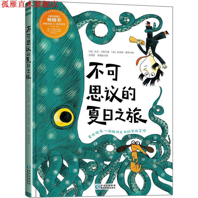 【正版书】 不可思议的夏日之旅 大卫·卡利 贵州教育出版社