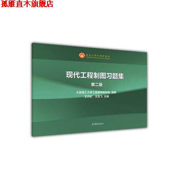 【正版书】 现代工程制图习题集-第二版 王丹虹,王雪飞 著 高等教育出版社