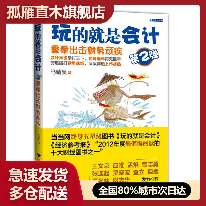 【正版书】玩的就是会计第2弹:重拳出击财务顽疾 马靖昊