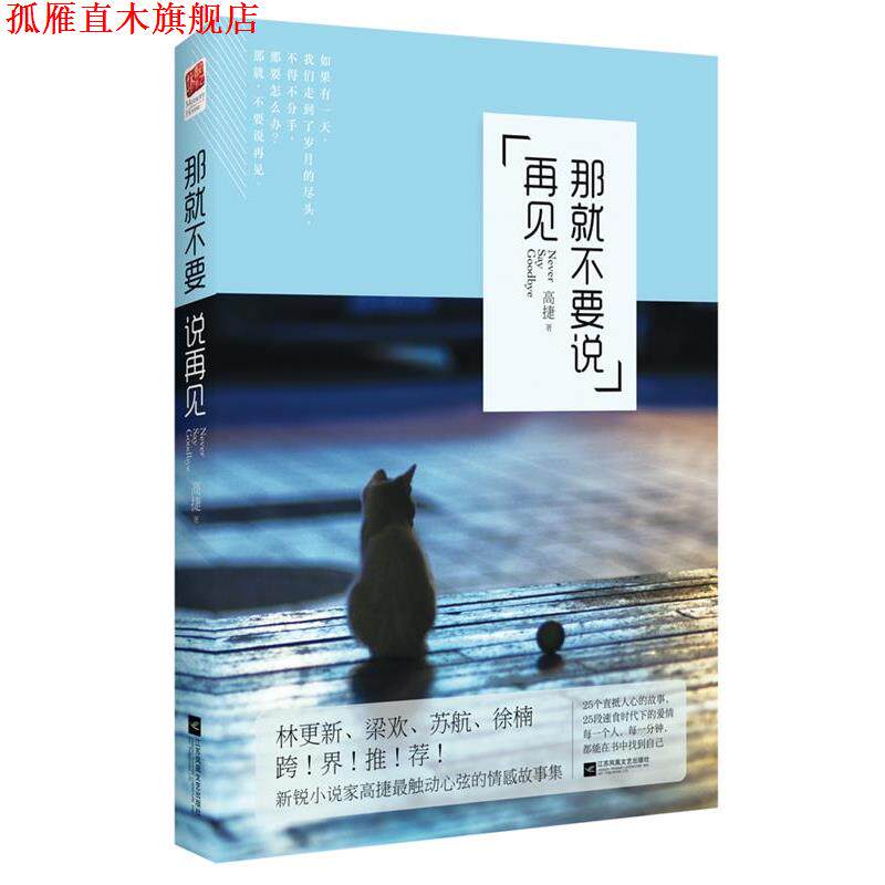 【正版书】 那就不要说再见 高捷 江苏文艺出版社