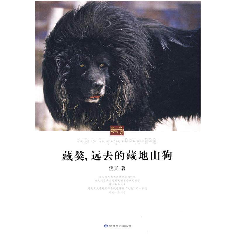 【正版书】 藏獒，远去的藏地山狗 倪正 敦煌文艺出版社