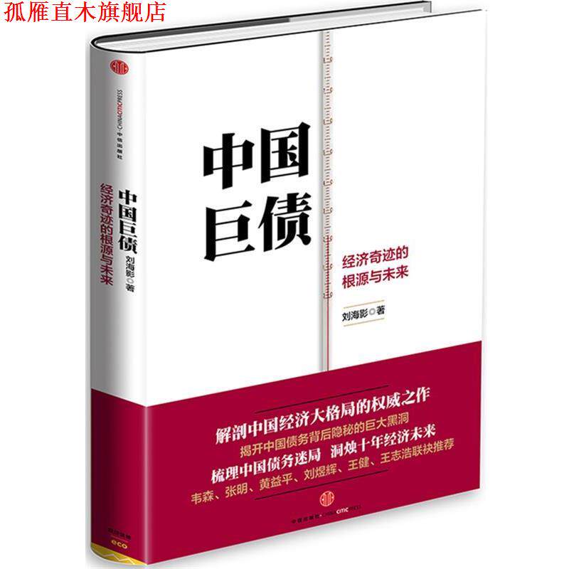 【正版书】 中国巨债 刘海影　著 中信出版社g139g133