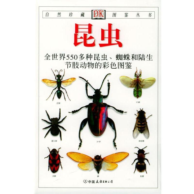 【正版书】 自然珍藏图鉴丛书:昆虫 [英] 麦加文 著,王琛柱 译 中国友谊出版公司