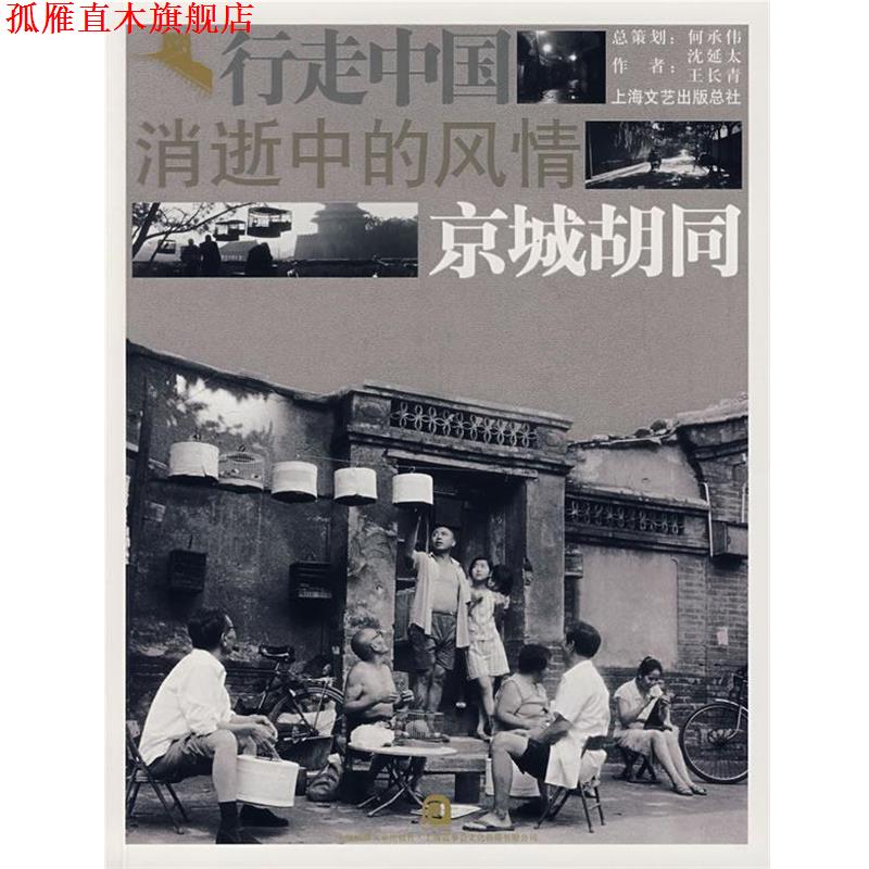 【正版书】 消逝中的风情-京城胡同 沈延太,王长青 著 上海画报出版社
