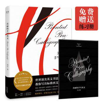 【正版书】 美丽的手写英文 雨泣 天津人民出版社