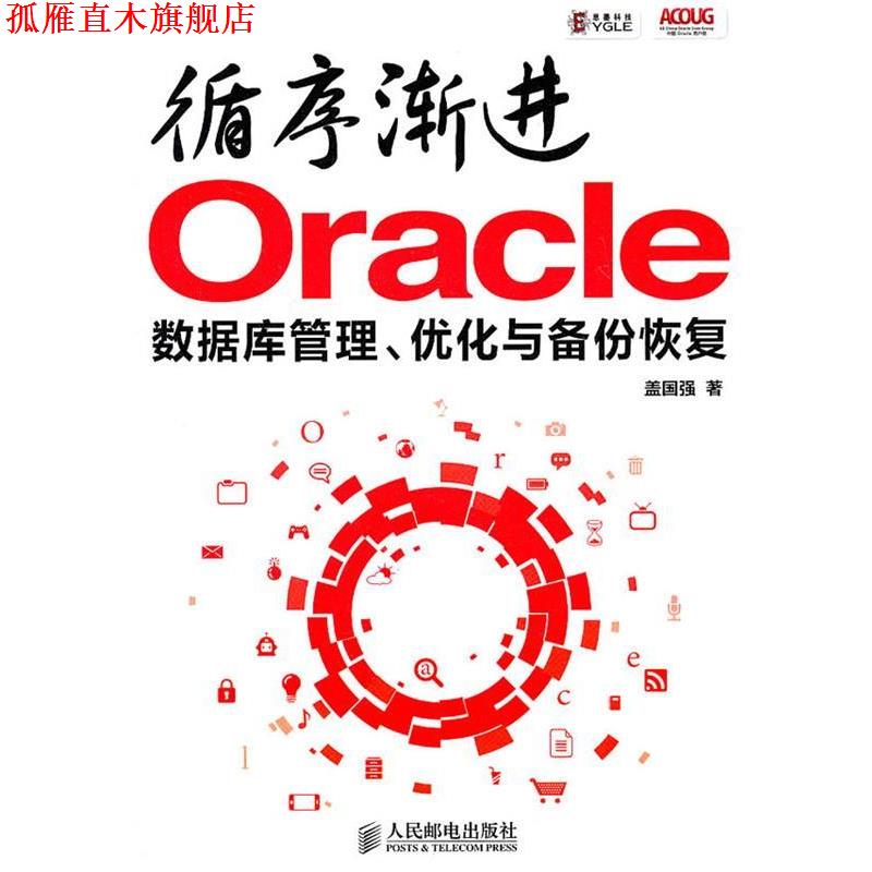 【正版书】 循序渐进Oracle:数据库管理、优化与备份恢复 盖国强 著 人民邮电出版社