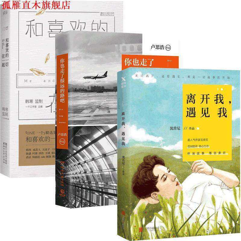 【正版书】 你也走了很远的路吧 卢思浩 湖南文艺出版社