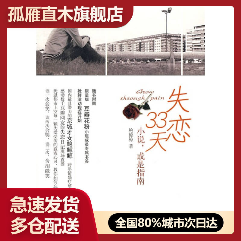 【正版】失恋33天-小说或是指南鲍鲸鲸