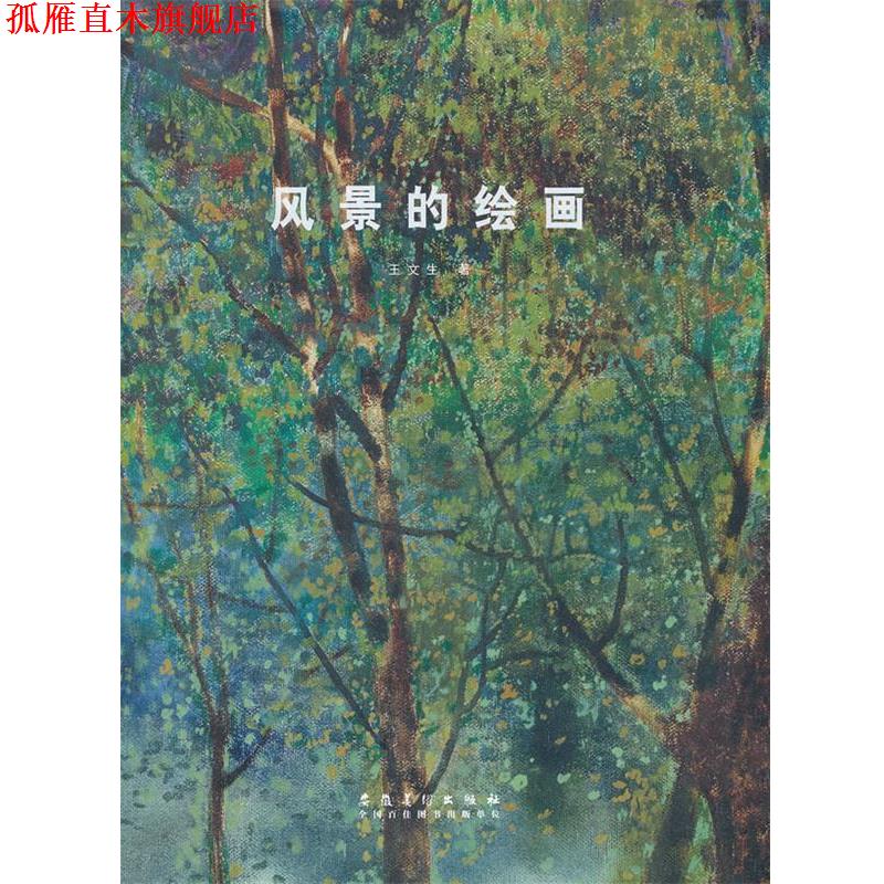 【正版书】 经典教案系列丛书 风景的绘画 王文生 安徽美术出版社