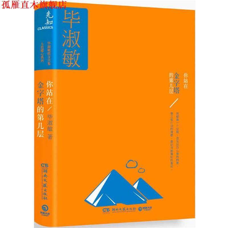 【正版书】 你站在金字塔的第几层 毕淑敏 湖南文艺出版社