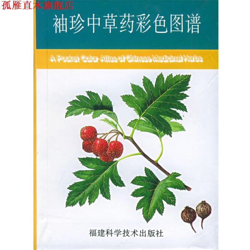 【正版书】 袖珍中草药彩色图谱 华碧春,陈小峰 编著 福建科技出版社