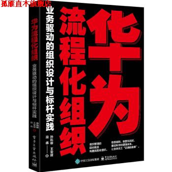 【正版书】 华为流程化组织:业务驱动的组织设计与标杆实践 孙科柳 电子工业出版社