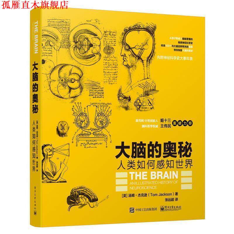 【正版书】 大脑的奥秘:人类如何感知世界 (英)Tom Jackson(汤姆·杰克逊)　著,张远超　译 电子工业出版社