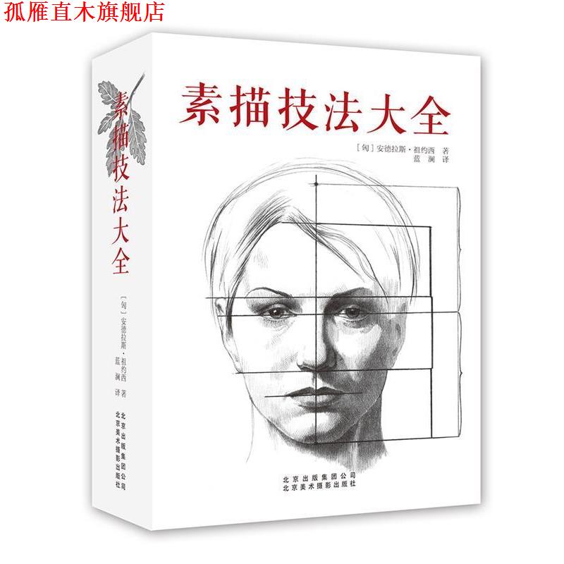 【正版书】 素描技法大全 [匈]安德拉斯·祖约西 著 蓝澜 译 北京美术摄影出版社