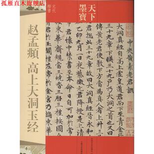 【正版书】 赵孟頫 高上大洞玉经-天下墨宝 吉林文史出版社 编 吉林文史出版社