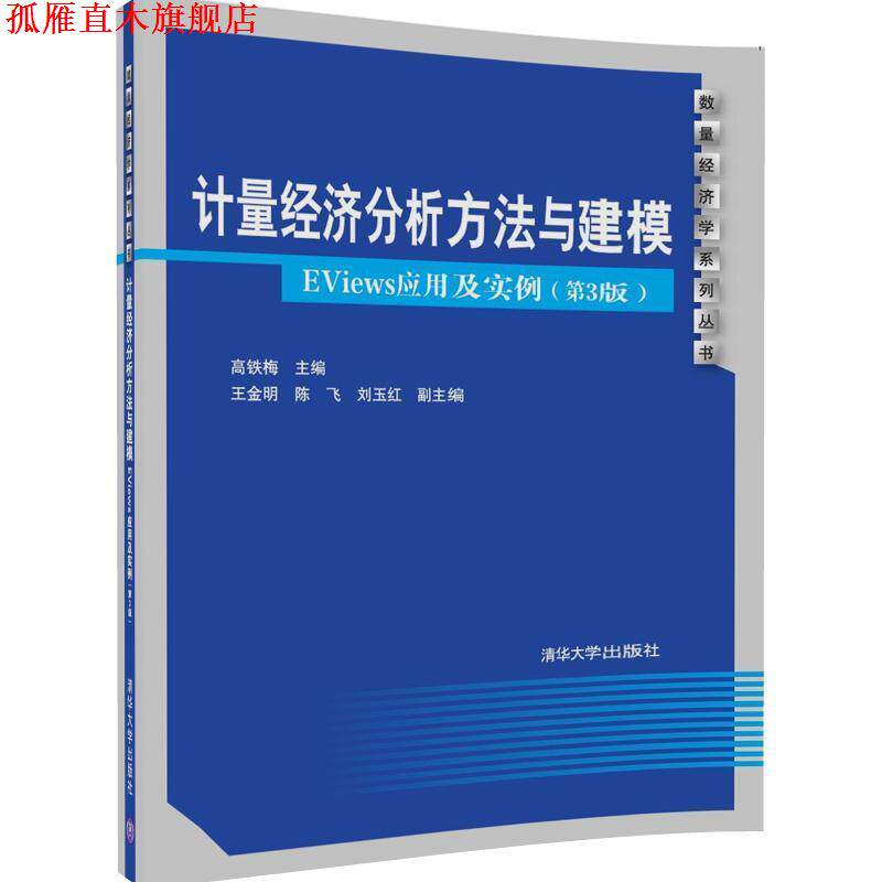 【正版书】 计量经济分析方法与建模:EViews应用及实例 高铁梅,王金明,陈飞,刘玉红 清华大学出版社