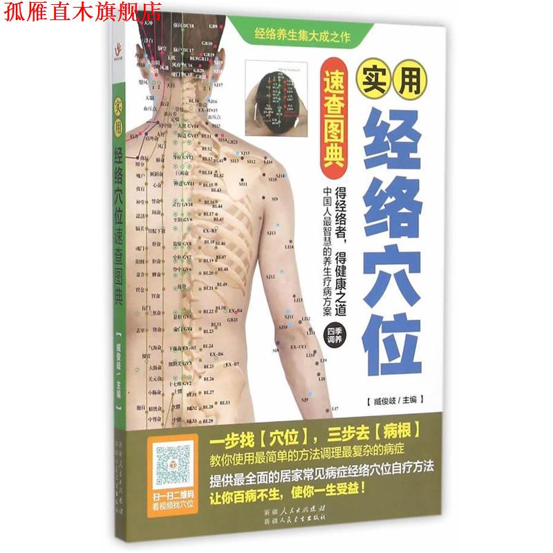 【正版书】 实用经络穴位速查图典 臧俊岐 主编 中国轻工业出版社