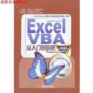 【正版书】 ExcelVBA从入门到精通 本书编委会 编著 中国铁道出版社