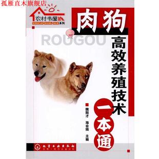 肉狗高效养殖技术一本通 书 魏刚才 海会娥 社 化学工业出版 正版