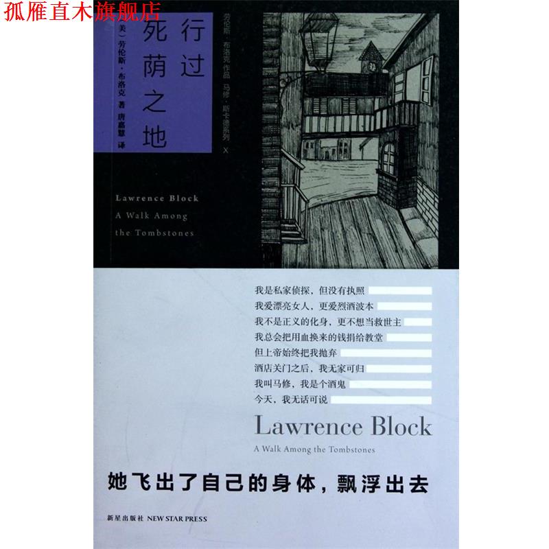 【正版书】 行过死荫之地 (美)布洛克 著,唐嘉慧 译 新星出版社