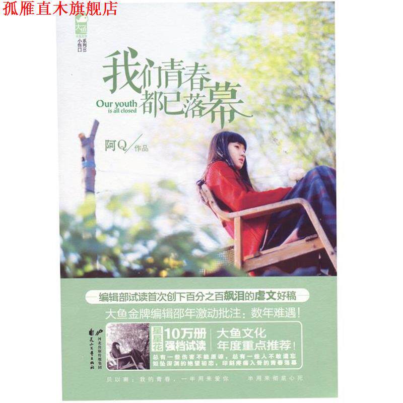 【正版书】 我们青春都已落幕 阿Q 编 花山文艺出版社