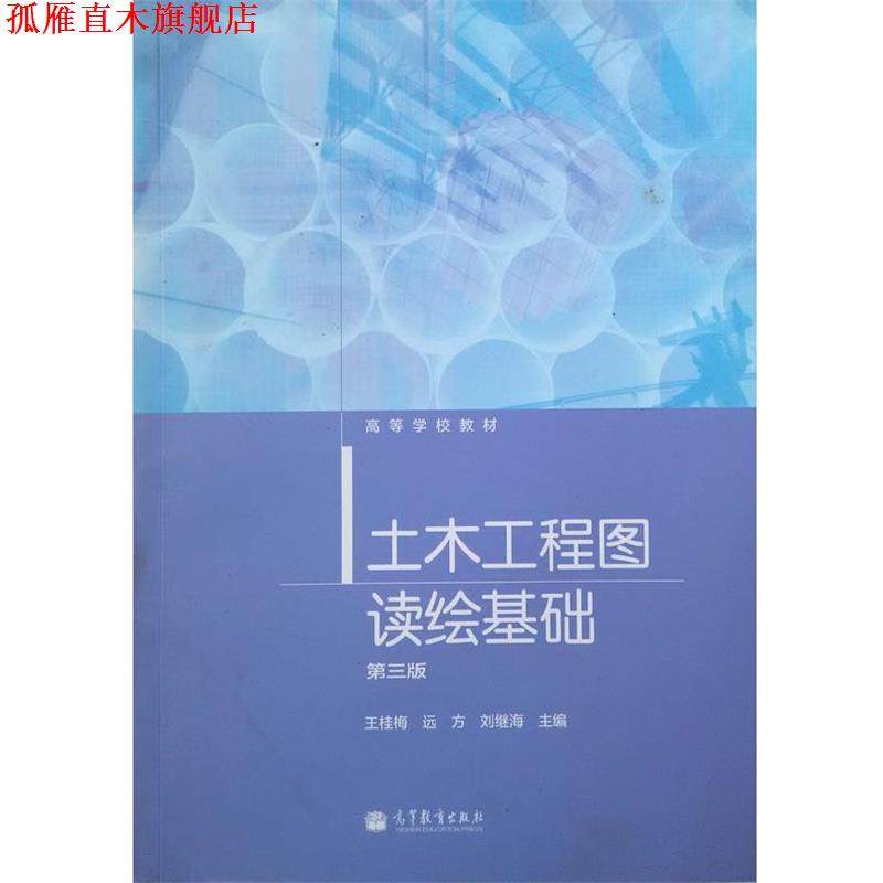 【正版书】 土木工程图读绘基础 王桂梅,远方,刘继海 编 高等教育出版社