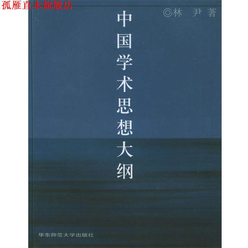 【正版书】 中国学术思想大纲 杜尹 主编 华东师范大学出版社