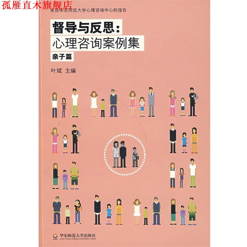 【正版书】 督导与反思:心理咨询案例集 叶斌 主编 华东师范大学出版社