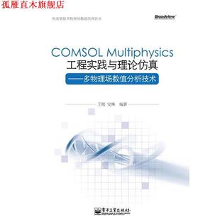 【正版书】 COMSOL Multiphysics工程实践与理论仿真—多物理场数值分析技术 王刚,安琳　编著 电子工业出版社