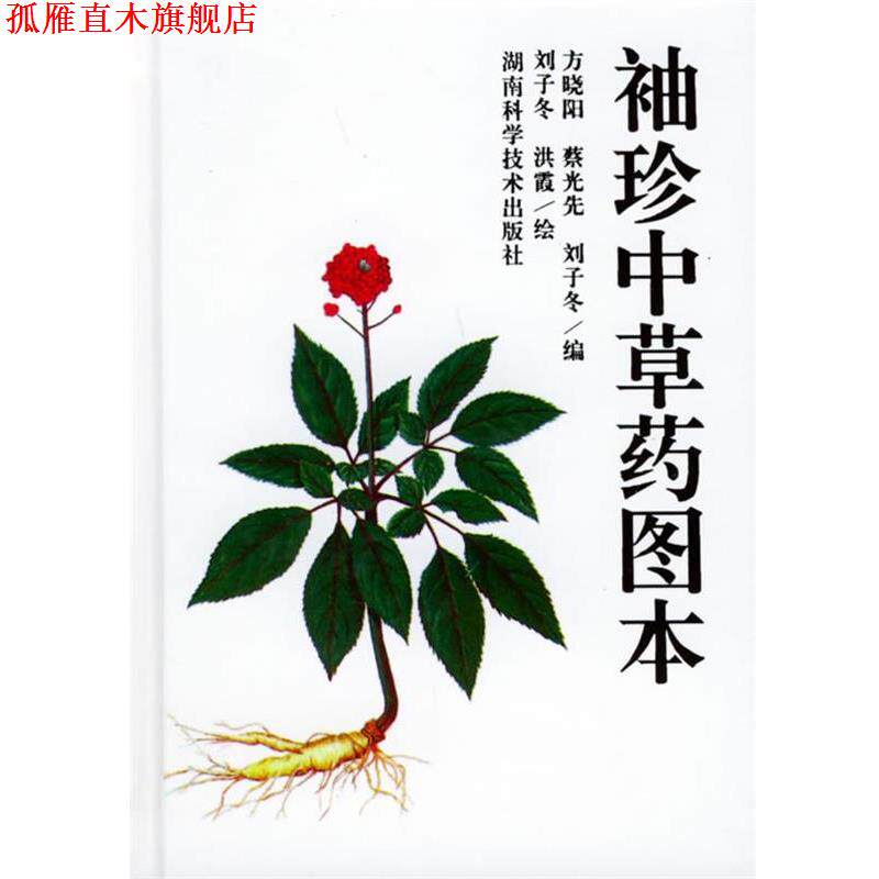 【正版书】 袖珍中草药图本 方晓阳,蔡光先,刘子冬 编著 湖南科技出版社