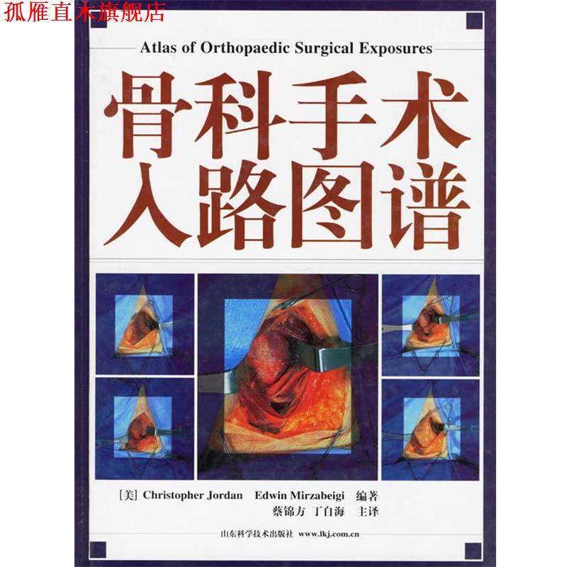 【正版书】 骨科手术入路图谱 (美)Christopher Jordan,(美)Edwin Mirzabeigi 编著 山东科学技术出版社