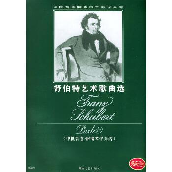 【正版书】 舒伯特艺术歌曲选 孙佳 责任编辑 湖南文艺出版社