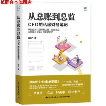 【正版书】 从总账到总监:CFO 的私房财务笔记 钱自严 中国轻工业出版社