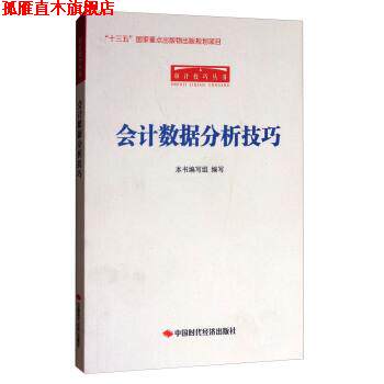 【正版书】 审计技巧丛书:会计数据分析技巧 《会计数据分析技巧》编写组 编 中国时代经济出版社