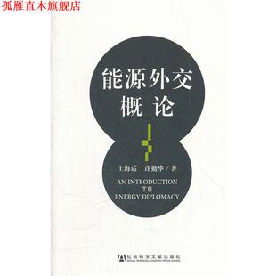 能源外交概论 书 王海运 许勤华 社 社会科学文献出版 正版