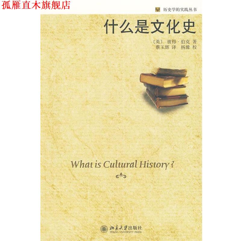 【正版书】 历史学的实践丛书—什么是文化史 (英)伯克 著,蔡玉辉 译 北京大学出版社