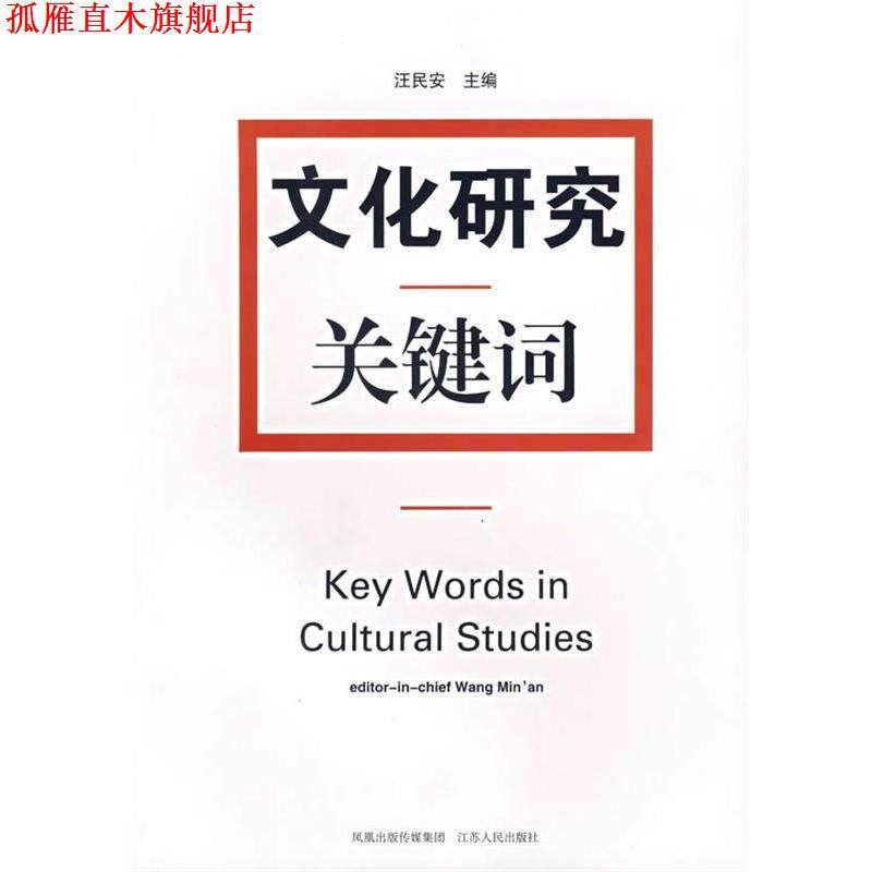 【正版书】 文化研究关键词 汪民安 主编 江苏人民出版社