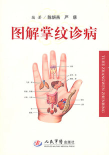 【正版书】 图解掌纹诊病 陈妍燕 等编著 人民军医出版社