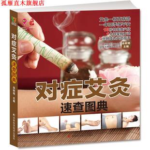 【正版书】 对症艾灸速查图典 肖树明 著 吉林科学技术出版社