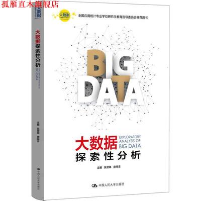 【正版书】 大数据探索性分析 吴翌琳 房祥忠 中国人民大学出版社