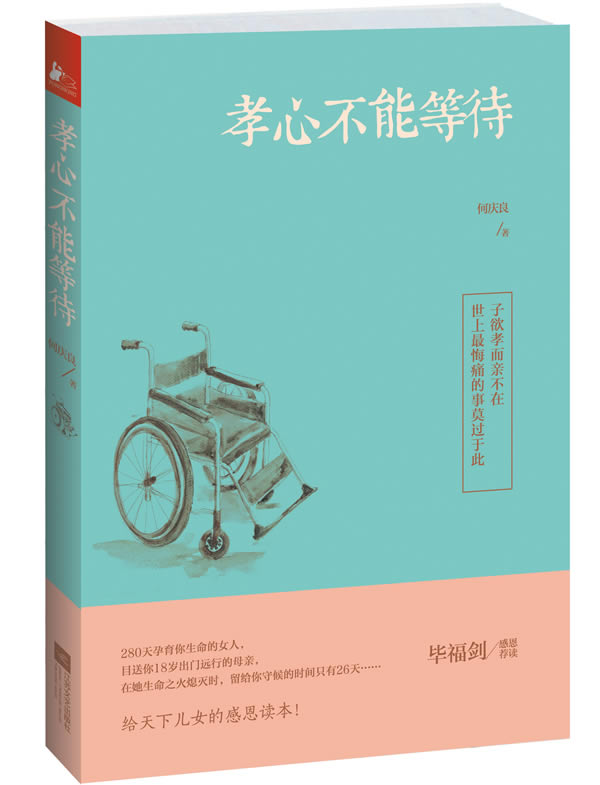【正版书】 孝心不能等待 何庆良