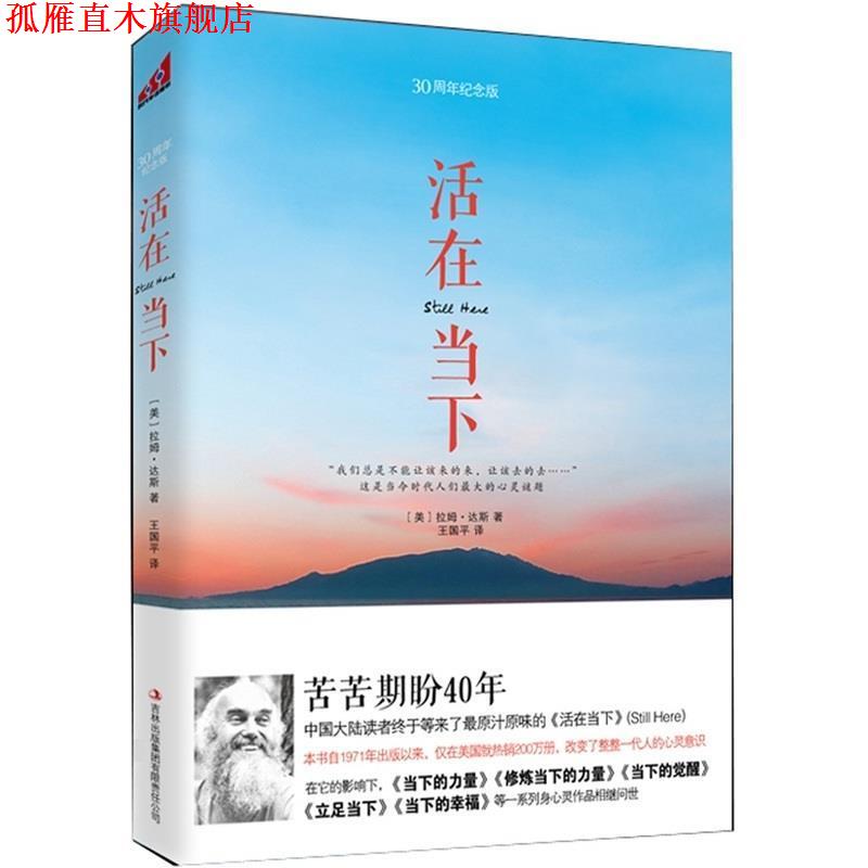 【正版书】 活在当下 [美] 拉姆·达斯 著,王国平 译 吉林出版集团有限责任公司