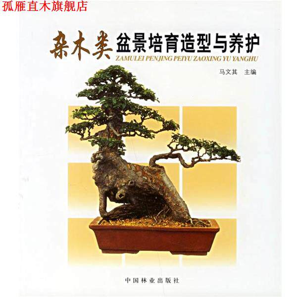 【正版书】 杂木类盆景培育造型与养护 马文其 主编 中国林业出版社