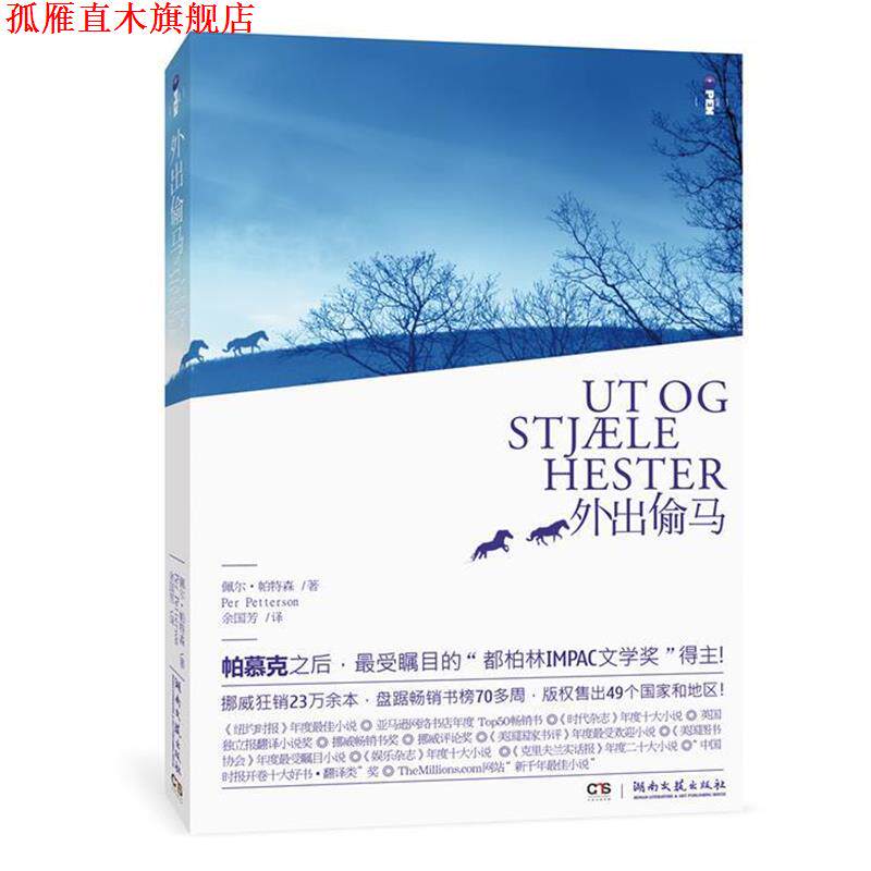 【正版书】 外出偷马 (挪)佩尔•帕特森 著,余国芳 译 湖南文艺出版社