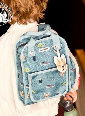 JACK PIERS宝宝男孩女孩宝宝小书包1-3-6岁幼儿园可爱儿童双肩包