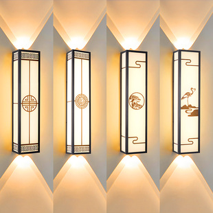 户外庭院壁灯室外洗墙射灯长条别墅大门防水柱子灯超亮上下发光