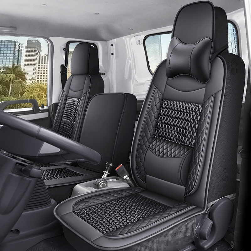 货车座套冬季舒适全包江淮康铃H6四米二高栏骏铃V8分体专用坐垫套