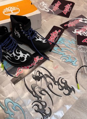 CIRCLECUSTOM寄生兽定制系列立体贴纸印花套装球鞋纹身贴原创设计